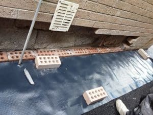 Oil contaminated brick, block, concrete replacement