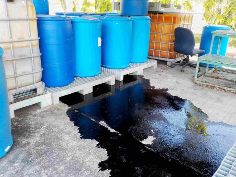 Belfast oil spill construction site diesel