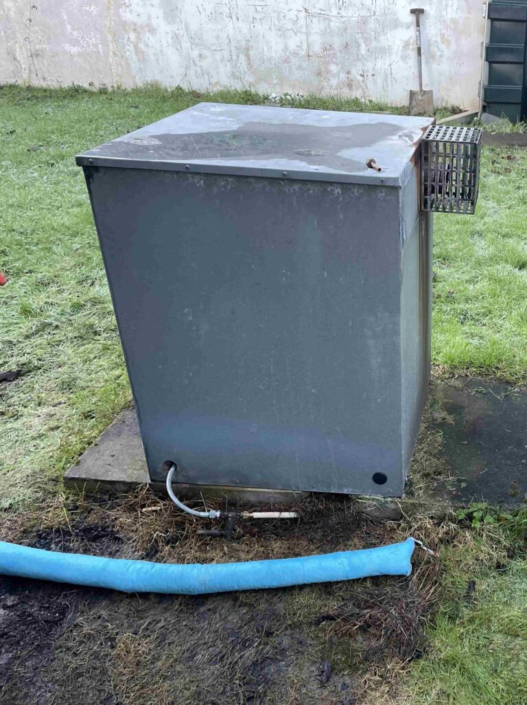 Oil leak from boiler in Newry